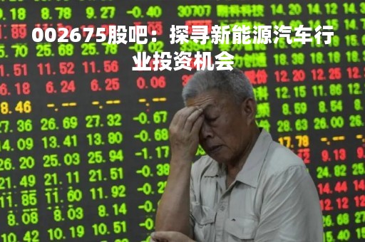 002675股吧：探寻新能源汽车行业投资机会