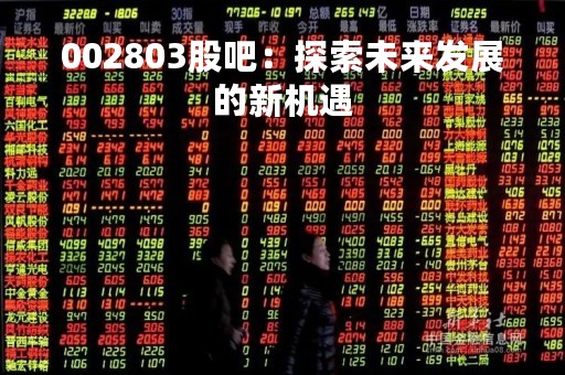 002803股吧：探索未来发展的新机遇