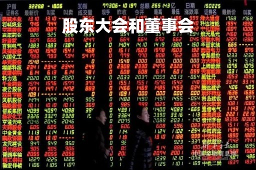 股东大会和董事会