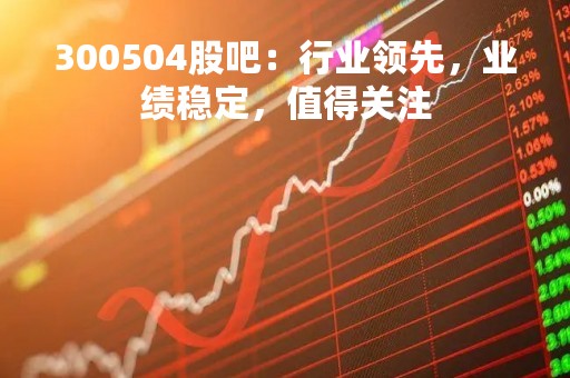 300504股吧：行业领先，业绩稳定，值得关注