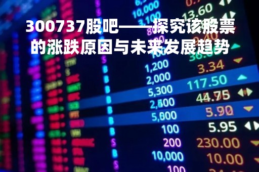 300737股吧——探究该股票的涨跌原因与未来发展趋势