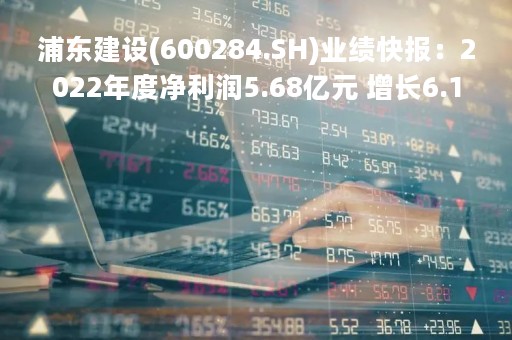 浦东建设(600284.SH)业绩快报：2022年度净利润5.68亿元 增长6.11%