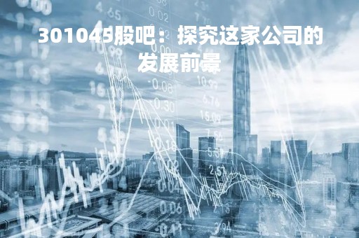 301045股吧：探究这家公司的发展前景