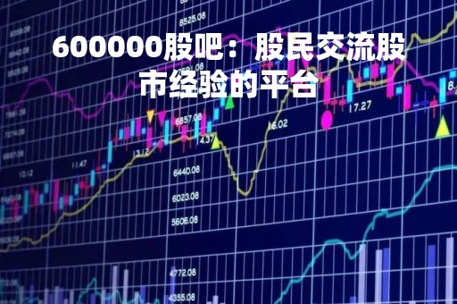 600000股吧：股民交流股市经验的平台