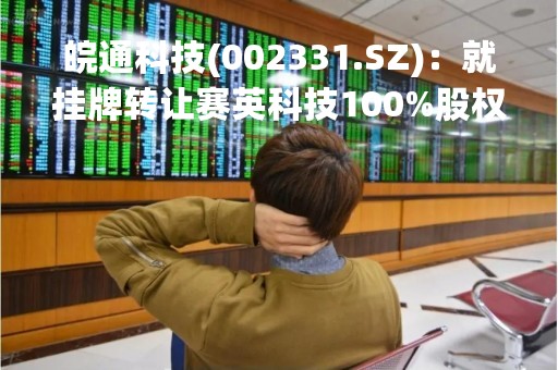 皖通科技(002331.SZ)：就挂牌转让赛英科技100%股权、现挂牌期满未征集到意向受让方