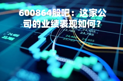  600864股吧：这家公司的业绩表现如何？