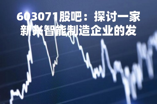 603071股吧：探讨一家新兴智能制造企业的发展前景