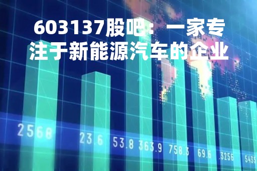 603137股吧：一家专注于新能源汽车的企业