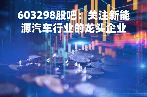 603298股吧：关注新能源汽车行业的龙头企业