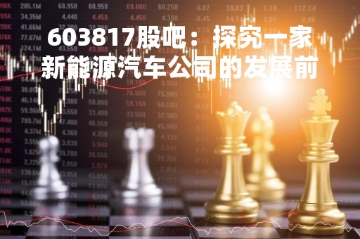 603817股吧：探究一家新能源汽车公司的发展前景