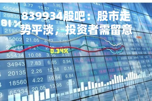 839934股吧：股市走势平淡，投资者需留意风险