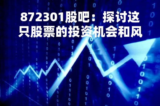 872301股吧：探讨这只股票的投资机会和风险