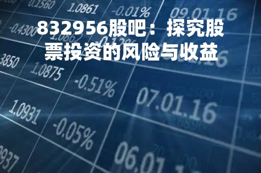 832956股吧：探究股票投资的风险与收益
