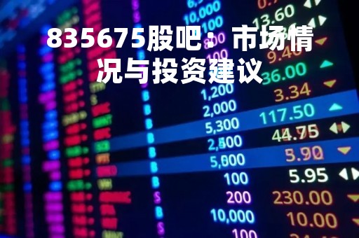 835675股吧：市场情况与投资建议