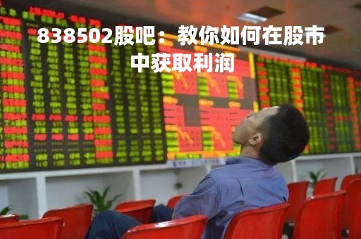 838502股吧：教你如何在股市中获取利润