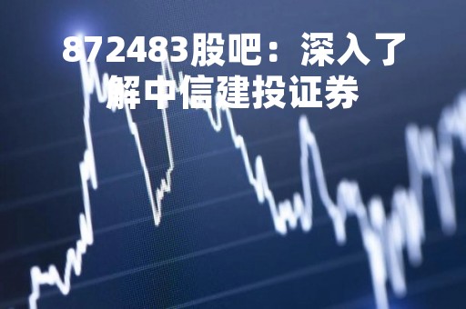 872483股吧：深入了解中信建投证券