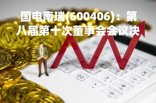 国电南瑞(600406)：第八届第十次董事会会议决议，审议关于2018年限制性股票激励计划第三期解除限售条件成就的议案