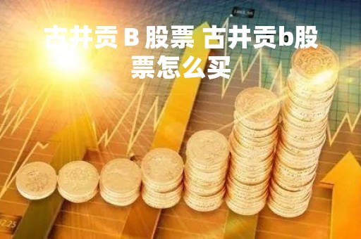 古井贡Ｂ股票 古井贡b股票怎么买