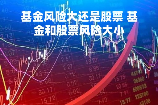 基金风险大还是股票 基金和股票风险大小
