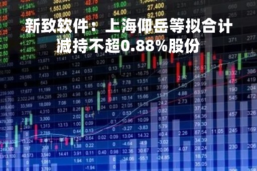 新致软件：上海仰岳等拟合计减持不超0.88%股份