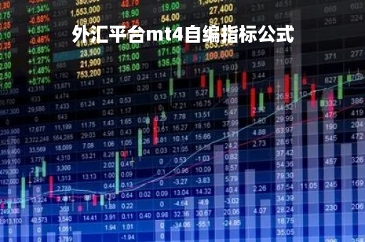 外汇平台mt4自编指标公式