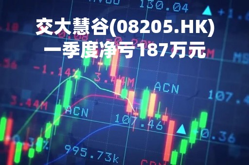 交大慧谷(08205.HK)一季度净亏187万元