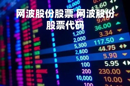 网波股份股票 网波股份股票代码