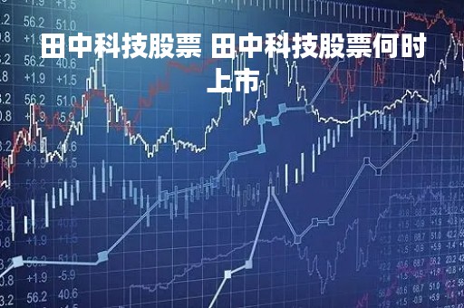 田中科技股票 田中科技股票何时上市