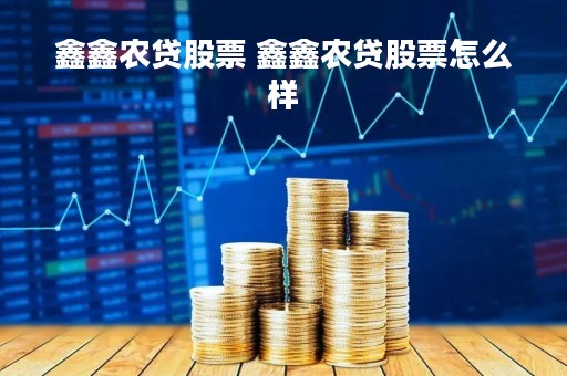 鑫鑫农贷股票 鑫鑫农贷股票怎么样
