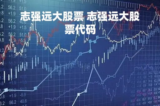 志强远大股票 志强远大股票代码