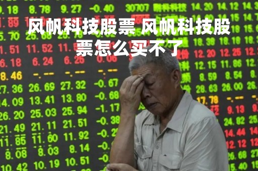 风帆科技股票 风帆科技股票怎么买不了