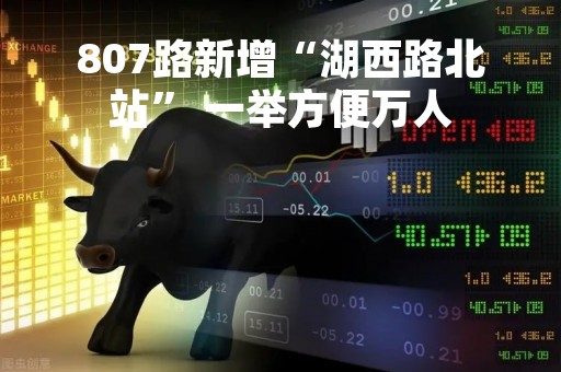 807路新增“湖西路北站” 一举方便万人
