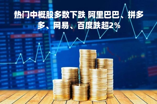 热门中概股多数下跌 阿里巴巴、拼多多、网易、百度跌超2%