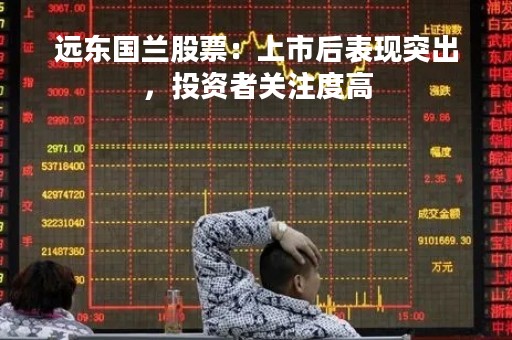 远东国兰股票：上市后表现突出，投资者关注度高