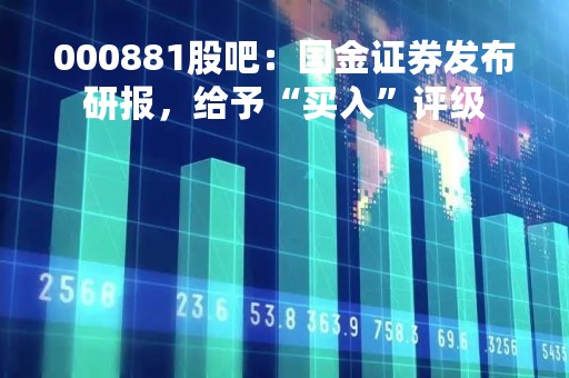 000881股吧：国金证券发布研报，给予“买入”评级