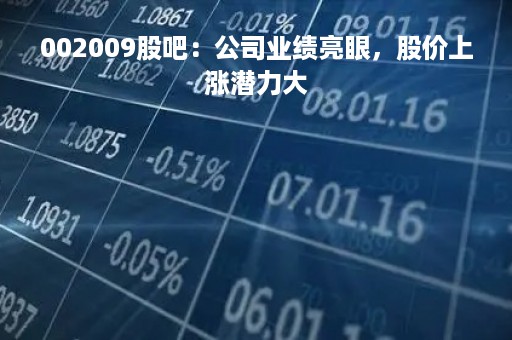002009股吧：公司业绩亮眼，股价上涨潜力大