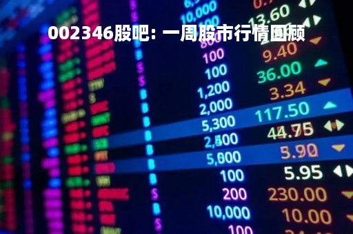 002346股吧: 一周股市行情回顾