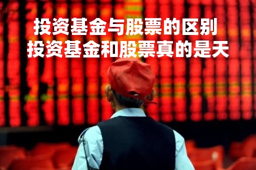 投资基金与股票的区别 投资基金和股票真的是天差地别吗