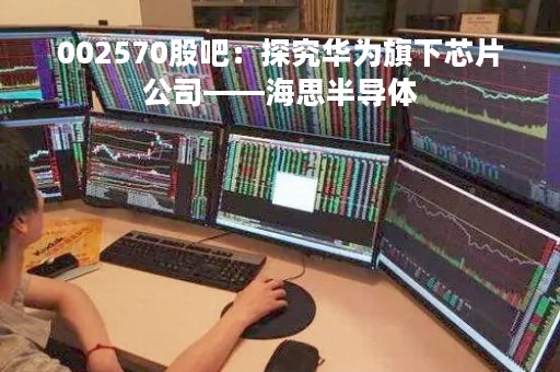 002570股吧：探究华为旗下芯片公司——海思半导体