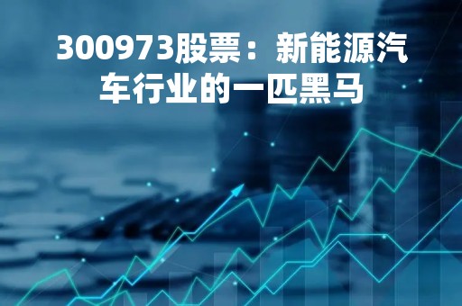 300973股票：新能源汽车行业的一匹黑马