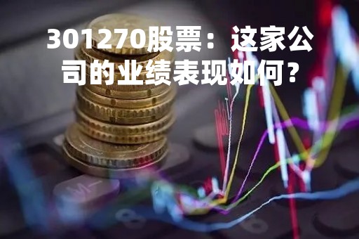 301270股票：这家公司的业绩表现如何？