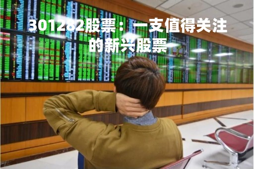301282股票：一支值得关注的新兴股票
