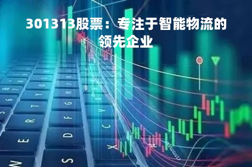 301313股票：专注于智能物流的领先企业