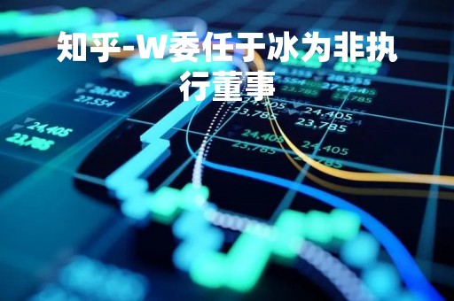 知乎-W委任于冰为非执行董事