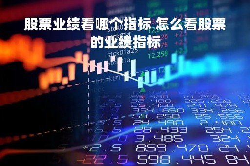 股票业绩看哪个指标 怎么看股票的业绩指标