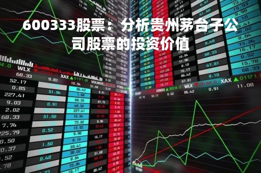 600333股票：分析贵州茅台子公司股票的投资价值