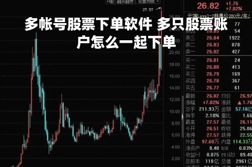 多帐号股票下单软件 多只股票账户怎么一起下单 多帐号股票下单软件 多只股票账户怎么一起下单