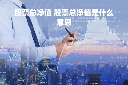 股票总净值 股票总净值是什么意思 股票总净值 股票总净值是什么意思