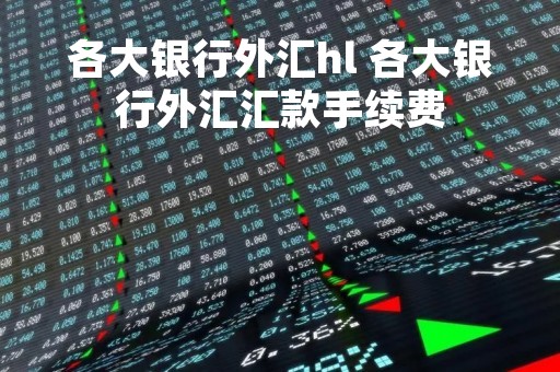 各大银行外汇hl 各大银行外汇汇款手续费