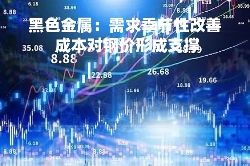 黑色金属：需求季节性改善 成本对钢价形成支撑